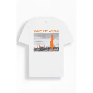 PacSun Men's Jimmy Eat World T-Shirt - Multicolor