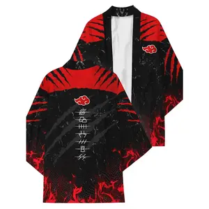 2026 New Hot Selling Harajuku 3D Printed Pattern Japanese Cloak Coat Kimono