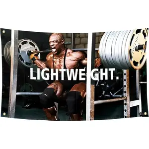 Tapestry  Ronnie Coleman Lightweight Flag Funny Poster Tapestries 3x5Ft  Flag For Dorm Room Parties Gifts, Travel, Decor Decoration Colorful
