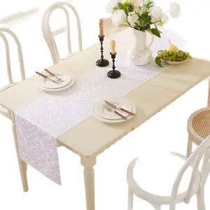 Nordic Light Luxury Printed Table Runner Rococo Collection Sideboard Coffee Table Shoe Cabinet Cover Multi Functional Breathable