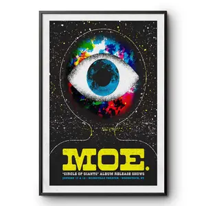 Moe. At Bearsville Theater In Woodstock, NY On Jan 17-18 2025 Tour Poster