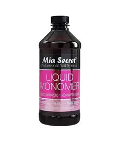 Mia Secret Professional Acrylic Nail Liquid Monomer, 32 fl oz Bottle for Nail Art Creation, Made in USA, Acrylicnail