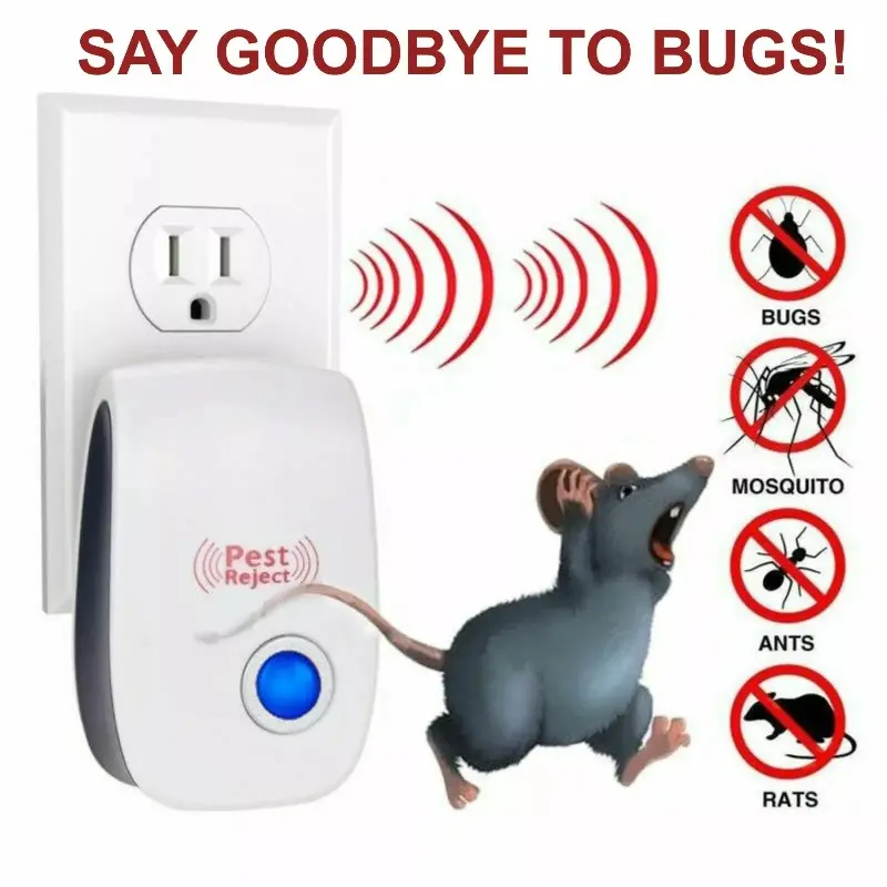 10pcs/6pcs Ultrasonic indoor insect repellent, used to drive away fleas, insects, mosquitoes, mice, lizards, ants, cockroaches, etc., non-toxic insect repellent, safe for both humans and pets, suitable for pest control in homes, offices