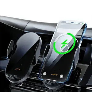 Auto Clamping Wireless Car Charger, Air Vent Car Phone Mount Stand Holder, 15W/10W/7.5W Fast Charging Smartphone accessories for Car SUV Truck Pickup, Universal for iPhone 17/16/15/14/13/13 Pro/12 Pro Max/12 pro/12 Series Samsung Galaxy Series