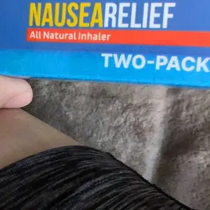 Basic Vigor Nausea Relief Inhaler 2 Pack - Mint & Ginger Aromatherapy for Queasy Moments - Portable Vegan Cruelty-Free USA Made Essential Oils