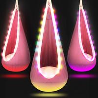 Pink White With Led Lights