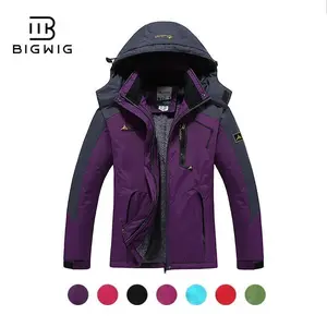 Women's Waterproof Ski Snow Jacket 【Plus Size,M-XXXL】Mountain Rain Jackets Fleece Outwear With Muti Pockets Winter Coat Outdoor Clothing Windbreaker fitsGift