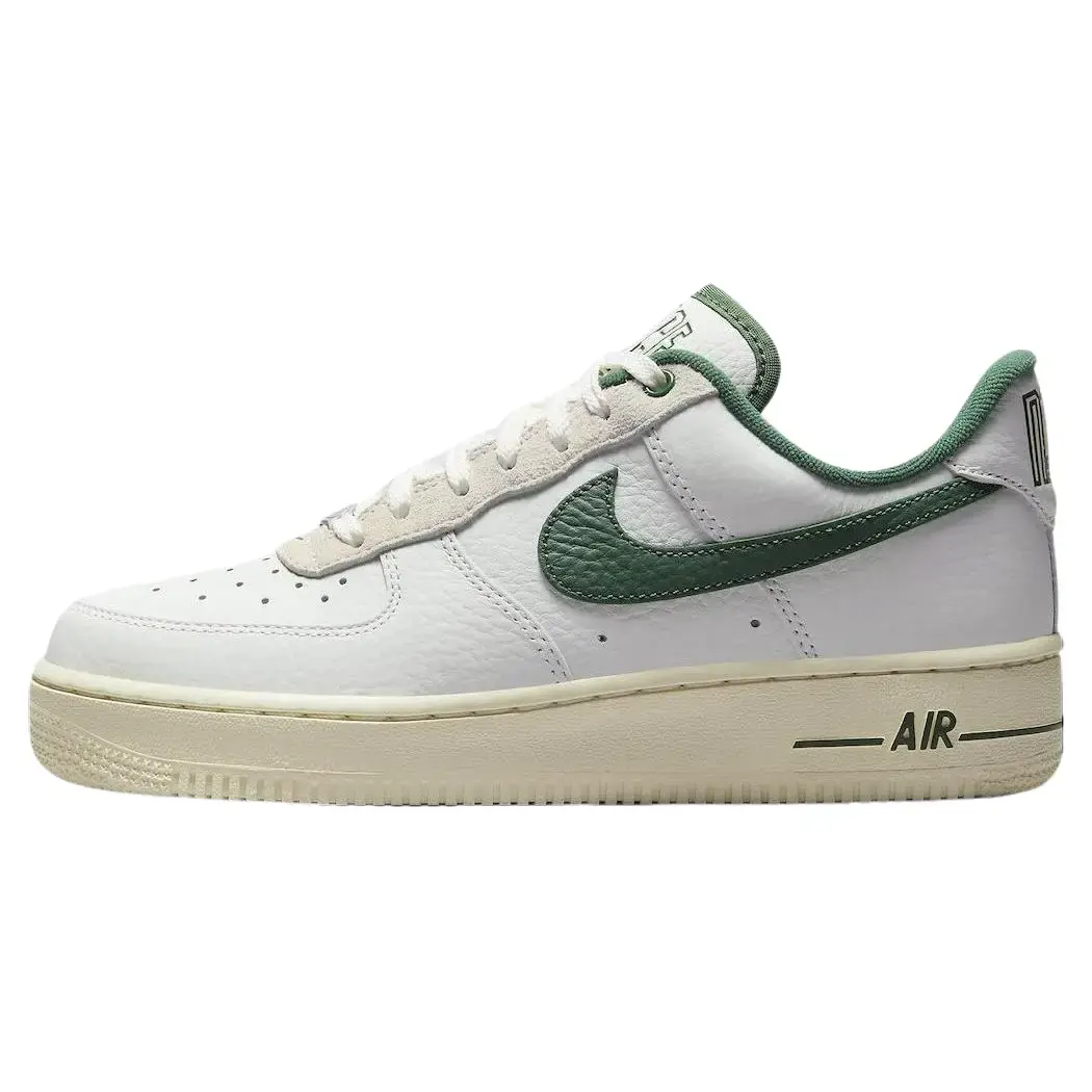 Women's Nike Air Force 1 '07 LX 'Command Force - Gorge Green' Vintage Retro Sneaker, Cushioned Sports Footwear, Premium Materials, Everyday Wear