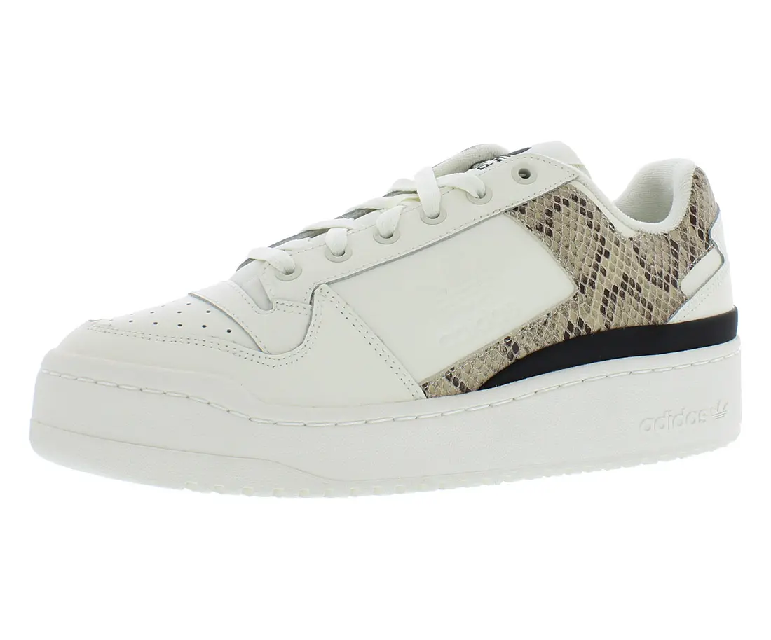 Adidas Women's Forum Bold Shoes, Classic Leather Platform Sneaker with a Low-Top Design, Athletic Fashion Trainer, Sports Shoes, Footwear, Casual, Walking Shoes