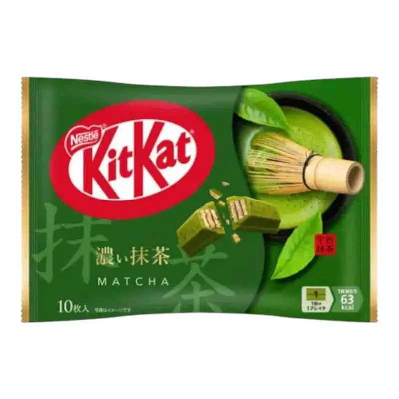 Nestlé KitKat Rich Matcha Green Tea Wafer, 10 Pieces (Japan)
