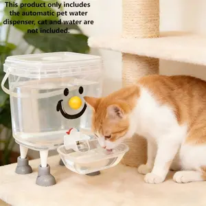 No-Plug Automatic Pet Water Dispenser, Thickened Large Capacity Gravity Water Bucket for Cats & Dogs, Easy to Clean, Indoor & Outdoor Use, Dopamine-Inspired Design, Ideal Choice for Pet Lovers