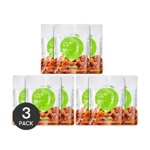 FRESHIPPO Spicy Diced Radish - 3 Pack (150g x 3) - Crispy & Flavorful Side Dish, Perfect with Rice