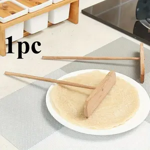 1pc Pancake rake Bamboo dragonfly scraper Pancake tool Pancake push shovel bamboo rake Kitchen baking supplies Small tools