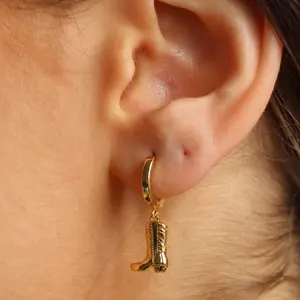 EVRY JEWELS Gold or Silver Plated Women's Hypoallergenic Western Wednesday Earrings