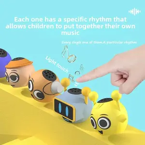 Sprunki Cartoon Anime Game Wireless Speaker with Audios, Portable Compact Desktop Sound Decor, Kids' Expressive Gift Soundbox