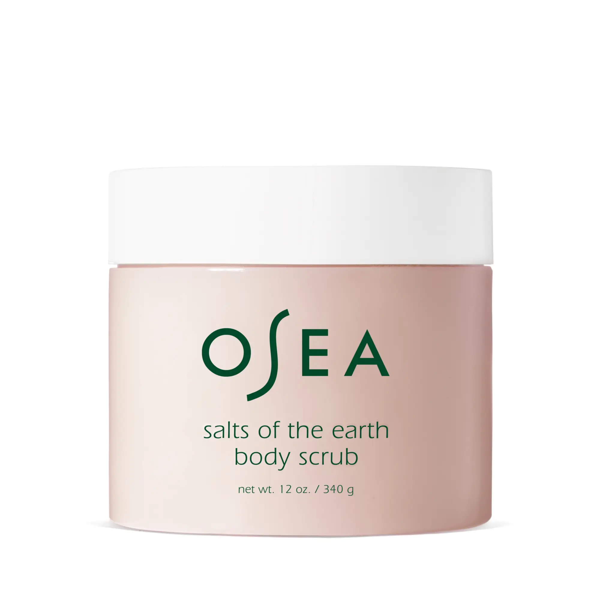OSEA Salts of the Earth Body Scrub - Gentle Exfoliator for Silky Skin with Lavender Scent & Mineral-Rich Salts - All Skin Types