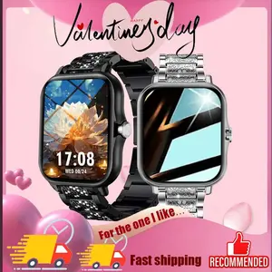 Women's Luxury Smartwatch, 1.83 Inch Digital Watch, BT-compatible Connectivity, Phone Calls & Notifications, Compatible Android iOS Valentine's Day Gifts