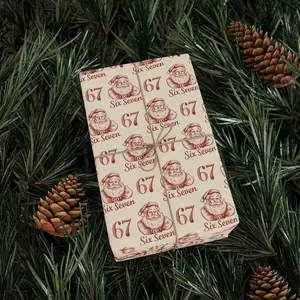 67 Meme Wrapping Paper Christmas, Funny Gift Wrap For Teens, Holiday & Birthday Party Packaging, Trendy Meme Gift Wrap