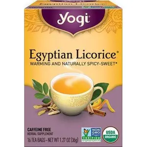 YOGI TEA Egyptian Licorice Tea 16 BAG