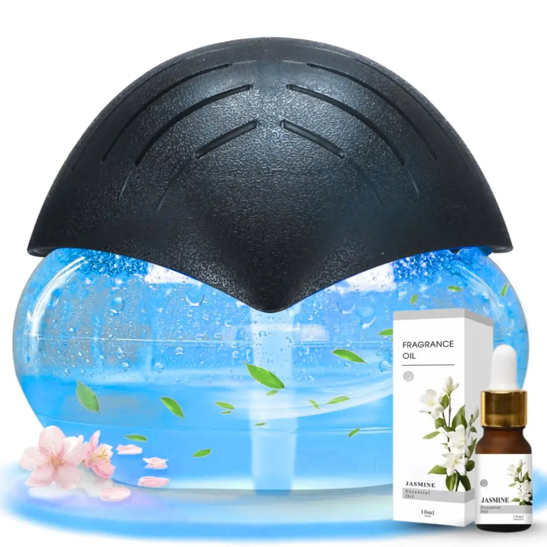 Air Purifiers with LED Lights for Bedroom, Humidifier Room Appliances, Water Filter Air Purifier for Home, Aroma Diffuser with LED Light