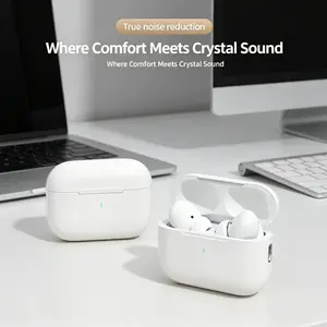 Wireless Bluetooth-compatible Headphones, Deep Noise Cancellation, Stylish Design, Low Latency Music, Daily Office Use, Waterproof