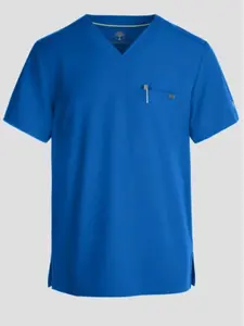 Healing Hands Quest Men's 1-Pocket STRETCH Tuck In V-Neck Scrub Top