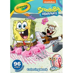 96-Page Coloring Book, SpongeBob 96-Page Coloring Book, SpongeBob