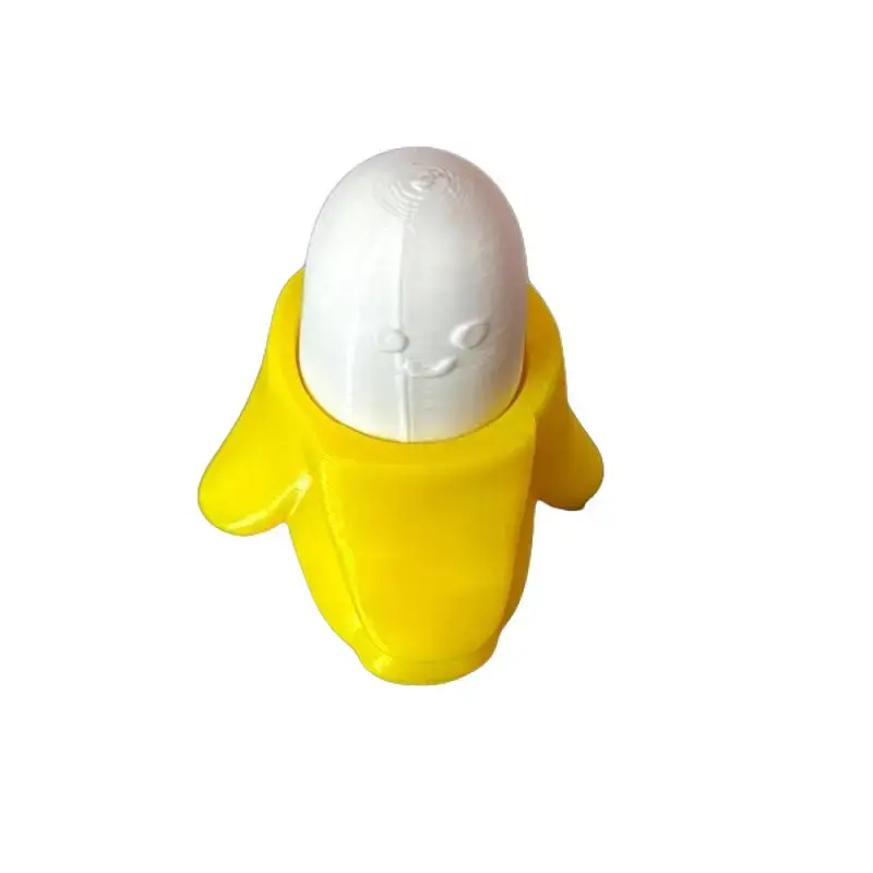 Banana Blake Clicker Funny Keychain, Stress Relief Novelty Toy for Gifting