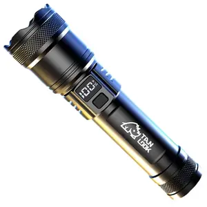TANLOOK Rechargeable LED Flashlight, 350 Lumens Bright, 3 Modes (High/Low/Strobe), 3937.01inch Range, Durable ABS Construction, Ideal for Camping, Fishing, Hunting, Hiking & Emergencies, Camping Light, Hiking Gear, Sleek Design, Robust Construction