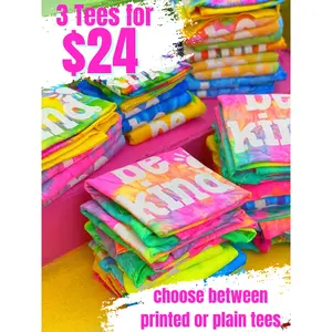 TIE-DYE TEE BUNDLE - 3 FOR $24