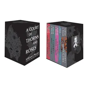 Sarah J. Maas A Court of Thorns and Roses Hardcover Box Set - Includes 5 Books in One Luxe Edition - United States Edition