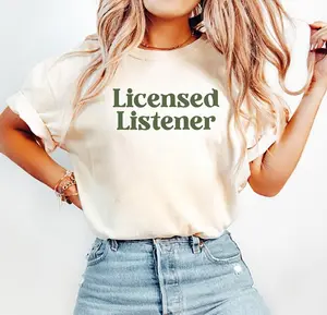 School Counselor  T-Shirt / Sweatshirt  Graduation Gift for New Therapist / Mental Health Advocate Pullover / Counselor Gift Top Crewneck Unisex