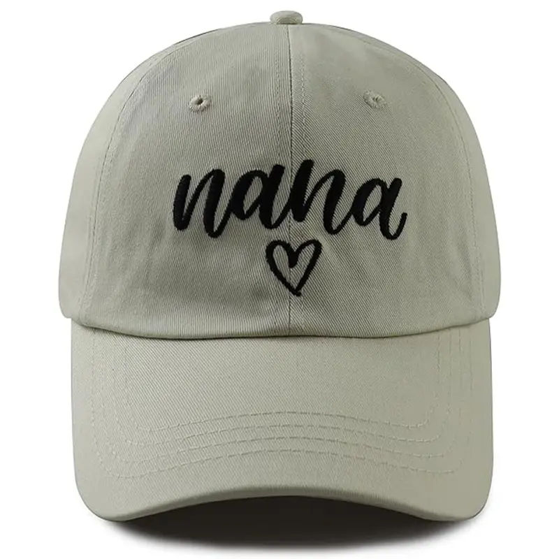 Women's Soft Cotton Embroidered Baseball Cap - Adjustable Fit Hat for Soccer, Everyday Use, Mommy & Sister Gifts for Mother's Day/Christmas/Birthday, Fashion Accessory
