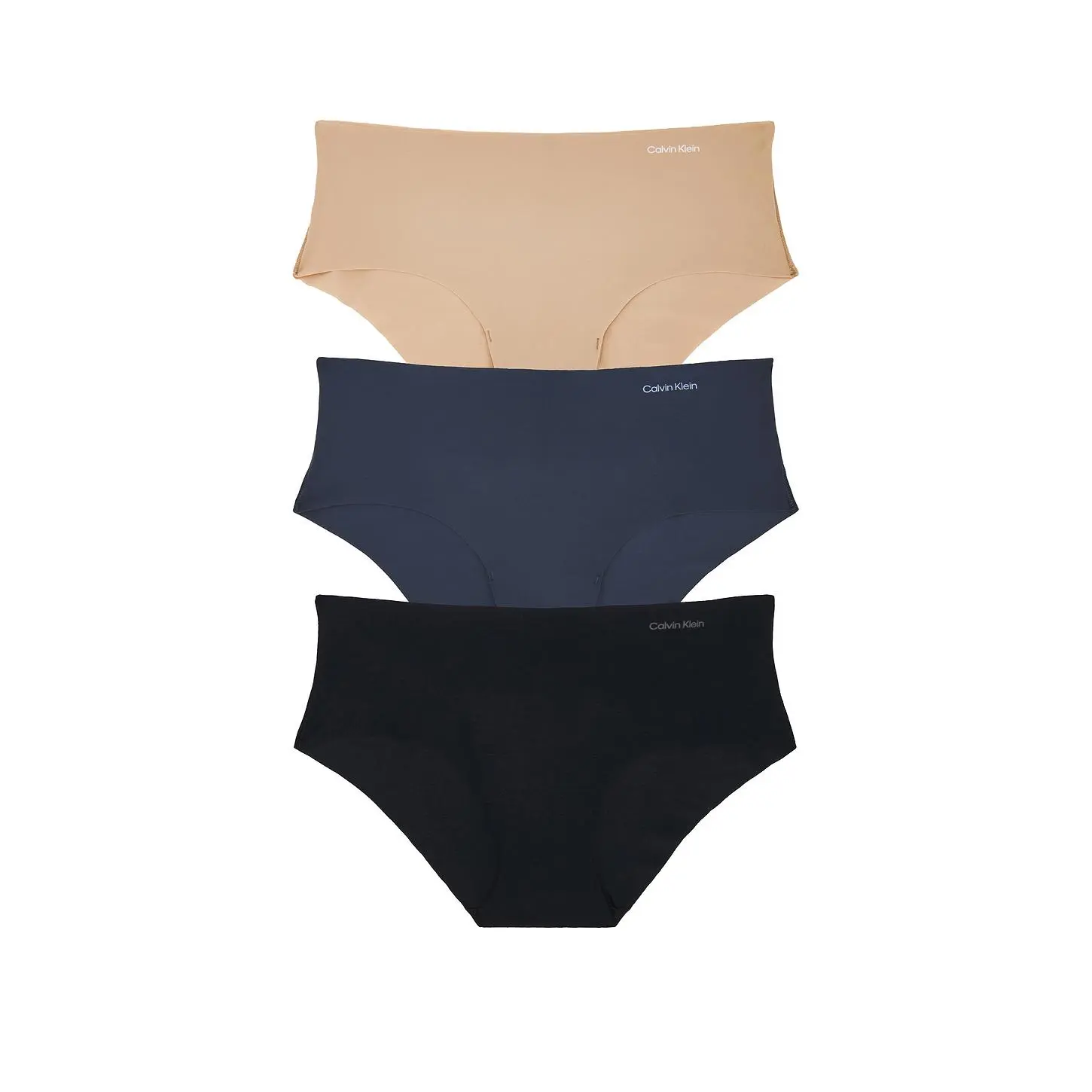 Calvin Klein Underwear Calvin Klein Hipster 3 Pack in Nude, Navy & Black