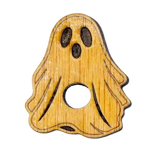 Ghost Wood Crystal Sphere Holder