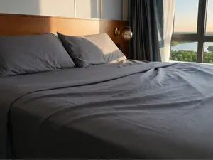 Microfiber Sheet Set 4-Piece - Cooling &Breathable, Hotel Luxury Silky Soft Touch, 16"Deep Pocket, Wrinkle & Fade Resistant, Skin-Friendly, Spring.