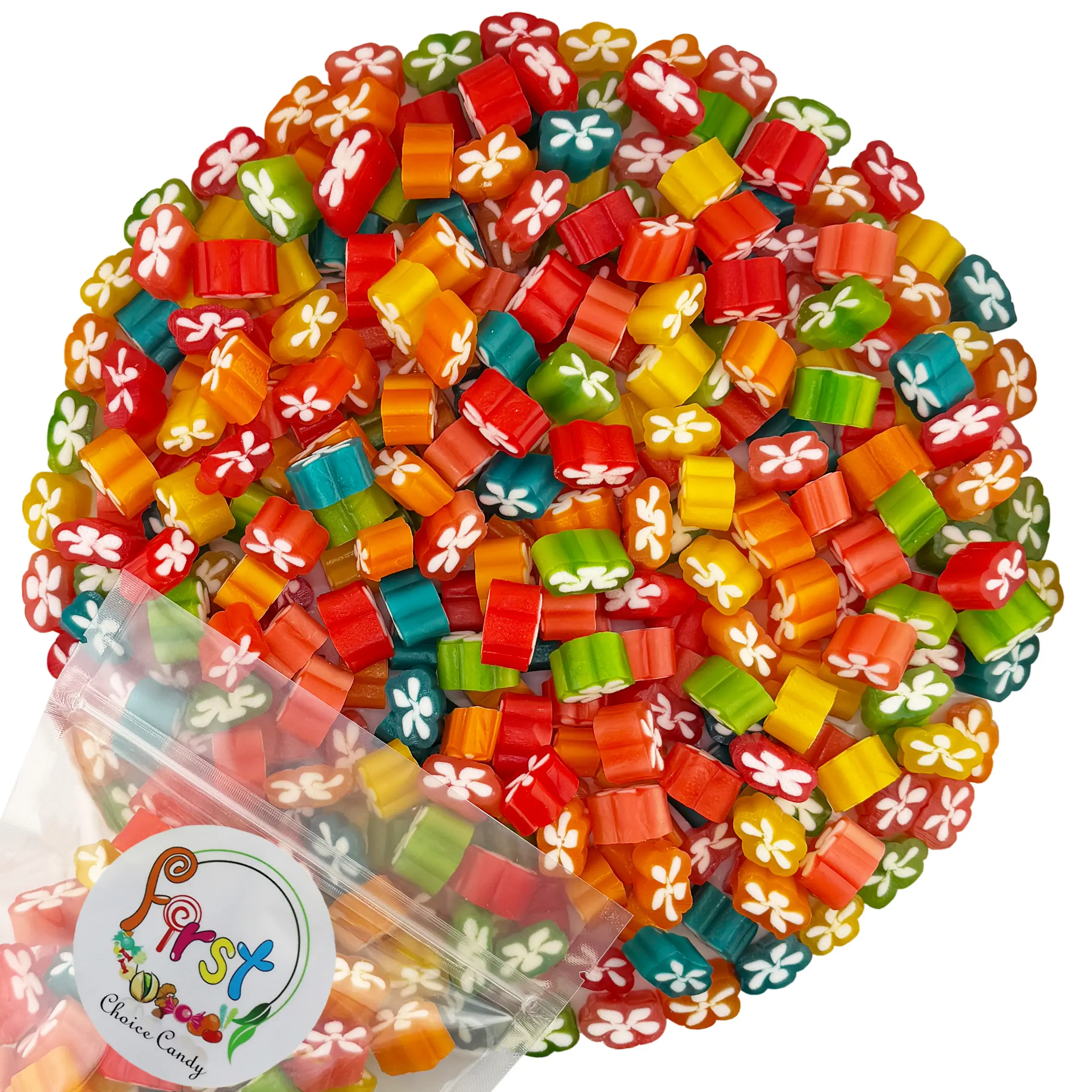 FirstChoiceCandy Flower Shaped Hooplas Candies