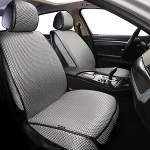 2 count Luxury Breathable  Seat Cover,Front  Seat Protector, Fit Four Seasons of Universal motive  Cushion Cover, Compatible with 90% ,SUV, (Gray,Front Seats)