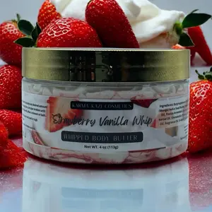 Strawberry Vanilla Whipped Body Butter