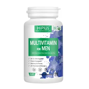 Multivitamin for Men - Daily Multivitamins and Multiminerals with Vitamin A C D E B12 Zinc and More for Energy Focus and Men's Health 90 Capsules magnesium complex