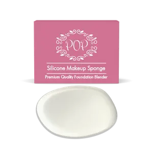2-Pack Makeup Sponge – Premium Quality Silicone Gel Foundation Blender for Flawless & Hygienic Beauty Application