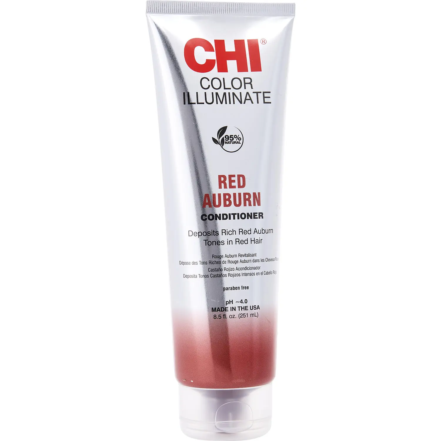 Chi By Chi Color Illuminate Conditioner - Red Auburn For Unisex Chi By Chi Color Illuminate Conditioner - Red Auburn For Unisex