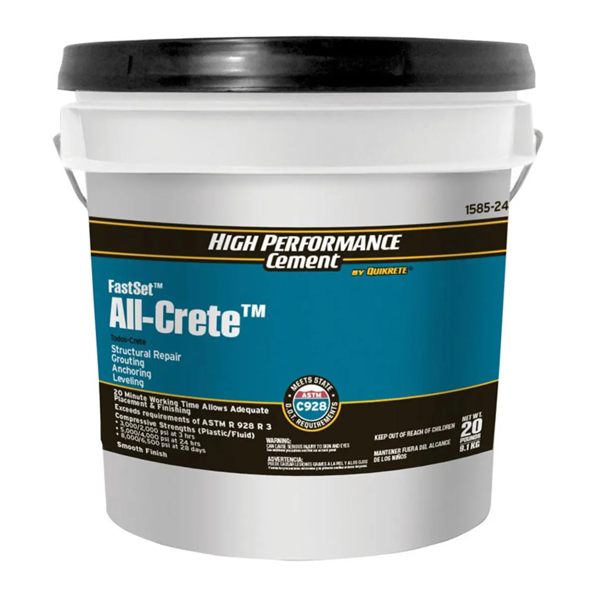Quikrete 5006294 20 lbs All-Crete Cement