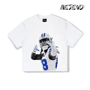 MEJEND CeeDee Lamb Shirt Men Women White T-Shirt Oversized Y2K Tailored Menswear Tops 100% Cotton Unisex Classic Fit Casual Shortsleeve