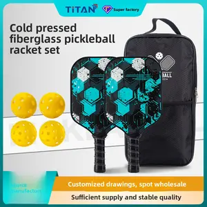 Beginners Getting Started Glass Fiber Peak Racket Set Carbon Fiber Peak Racket