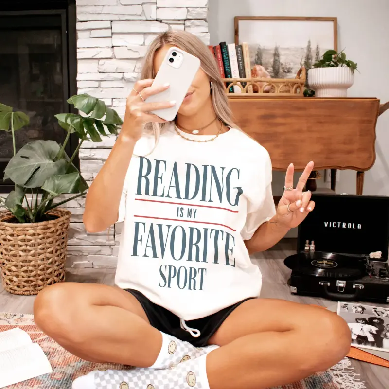 Vintage Reading Is My Favorite Sport Shirt, Bookish Tee, Book Reader Gift, English Teacher Gift, Bookworm T-Shirt, Librarian Shirt, Booklover summerwins