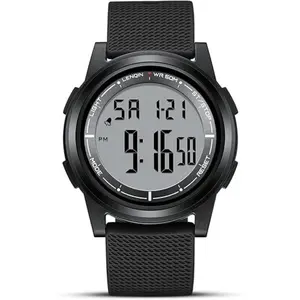 Men’s Digital Sport Watch – Ultra Thin Waterproof LED Watch with Alarm, Date & Stopwatch