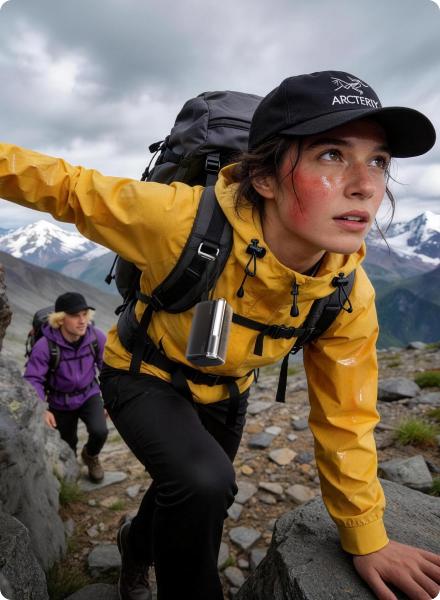 SHARGE Mini Portable Charger 45W 10000mAh Power Bank, Fast Charging Battery Pack with Built-in USB-C Cable, Compact Portable Phone Charger Travel Essentials Powerbank for iPhone 17/16