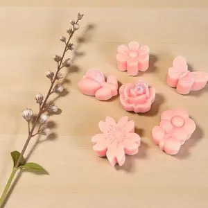 Peony Blush Suede Wax Melts – 6 Piece