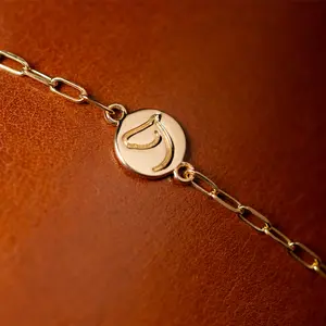 Circle Medallion Bracelet, from The Gilded Horse